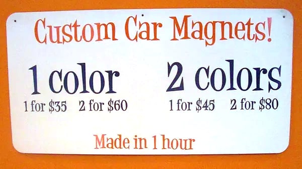 Custom Car Magnet