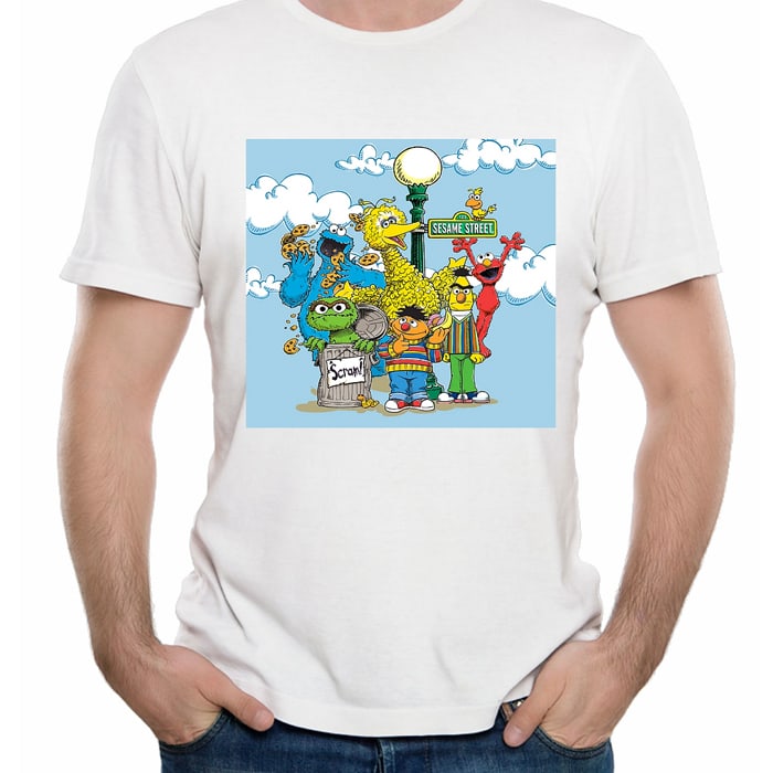 Customistic Sesame Street Custom Print Shirt