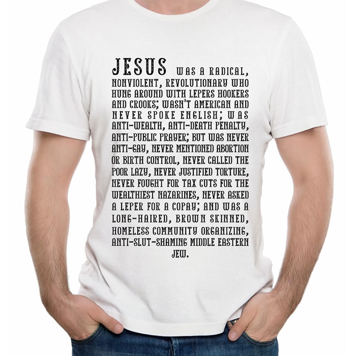 Customistic Socialist Jesus Custom Print Shirt