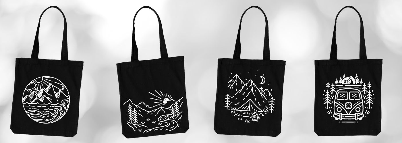 How To Print On Matte And Glossy Tote Bags
