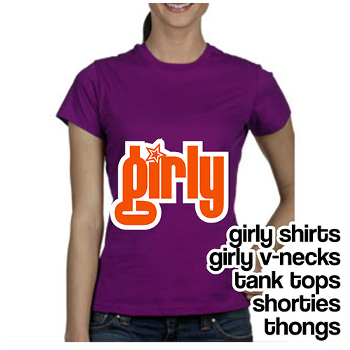 Girly shirts category