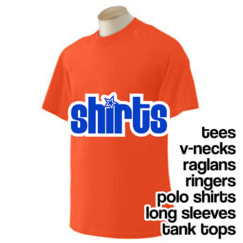 Shirts category