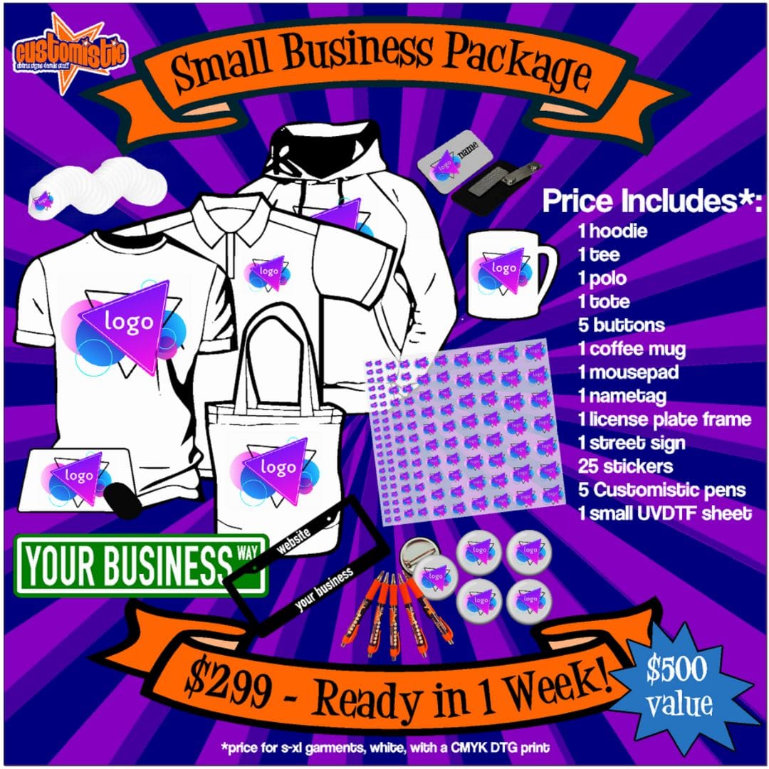 Small Buisness Package - Customistic