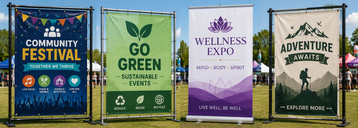 Vinyl Banners for High Traffic Events